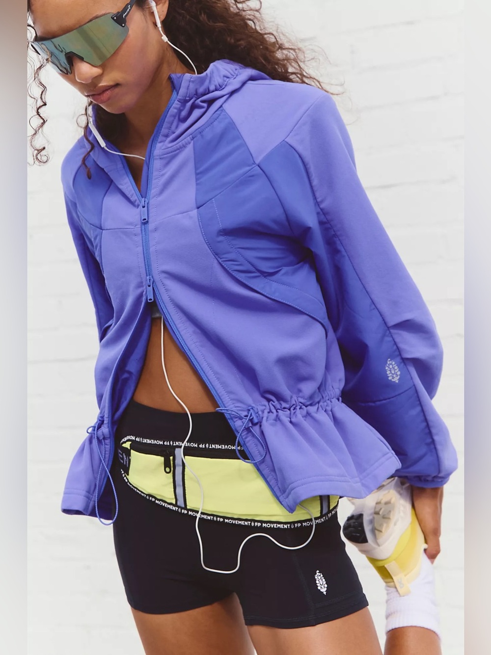 Purple Lightweight Hooded Women's Jacket